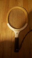 Vintage racquet ball Field Club Seamlesss brand wood frame old