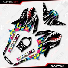 CMYK Savage Graphics kit fit Honda Grom 125 2013 2014 2015 2016 MSX125 Sticker 1