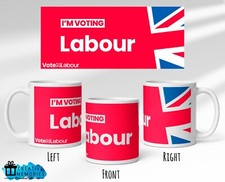 Labour Party Mug - General Election 2024 - Campaign Material - Vote Labour Cup