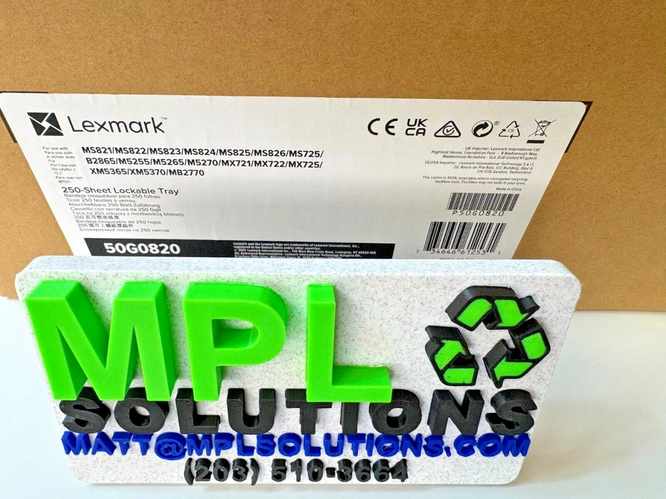 *BRAND NEW* OEM Lexmark 41X2177 50G0820 250 Sheet Paper Tray - Lockable 40G0800 - Image 2 of 2