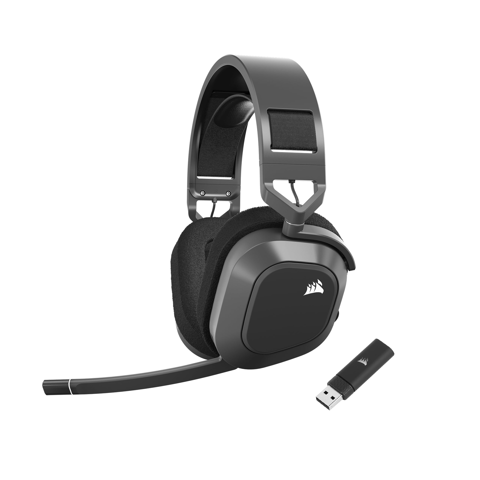 Corsair HS80 MAX WIRELESS Multiplatform Gaming Headset with Bluetooth - Dolby At