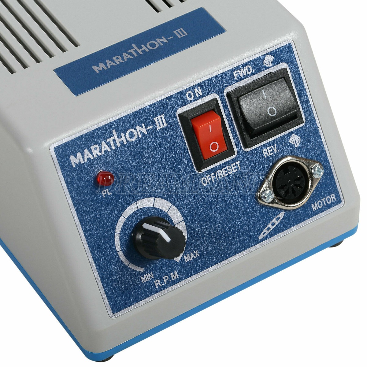 Dental Lab Marathon Electric Micromotor + 2pcs Straight