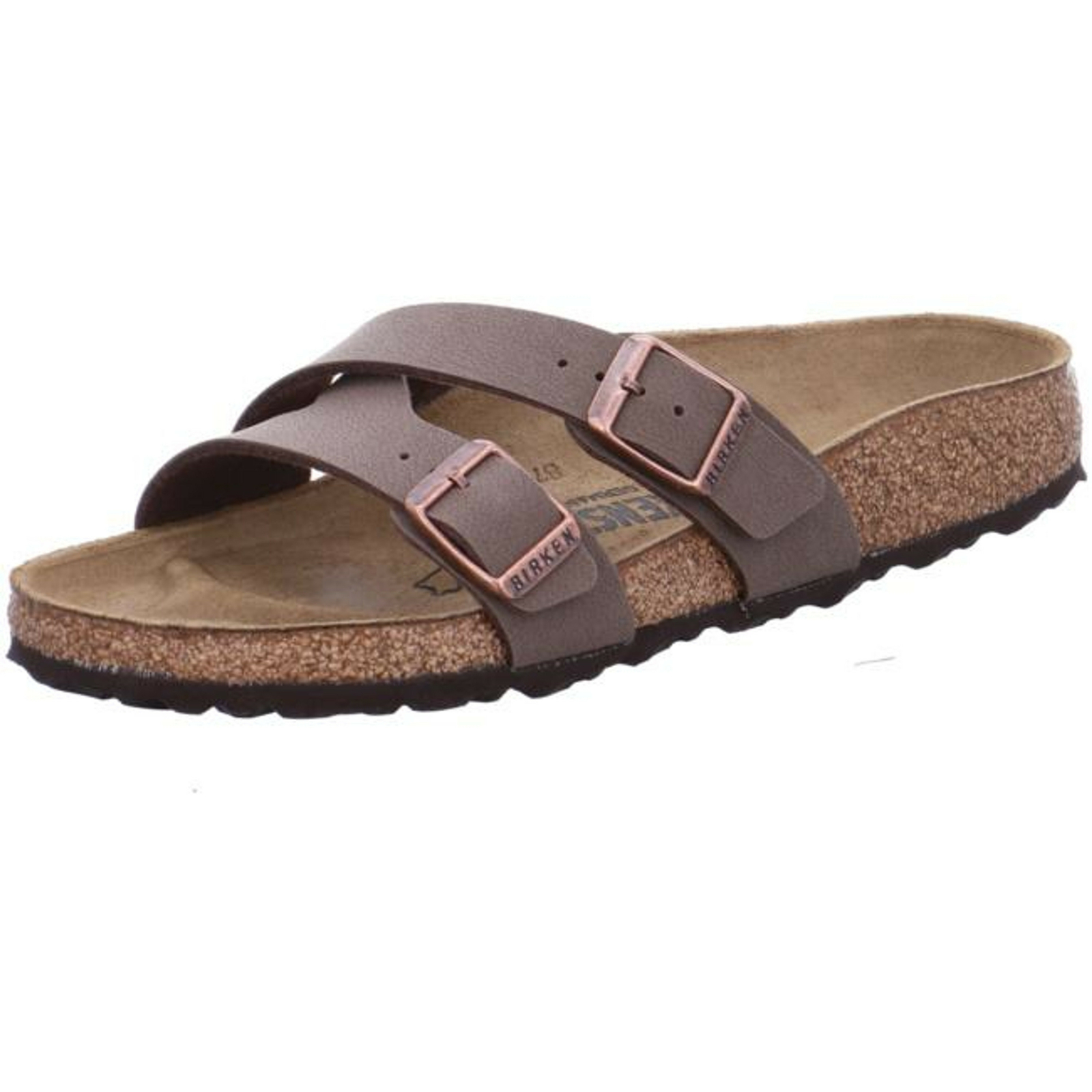 Birkenstock Yao BF Nubuck Mocca Slides Beach Sandals Buckle Slippers  Balance nar | eBay
