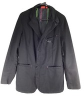 Puma Womens Medium Jacket Blazer Black Suit Jacket