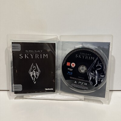 The Elder Scrolls V: Skyrim PS3 PlayStation 3 Video Game 2011 Bethesda ...