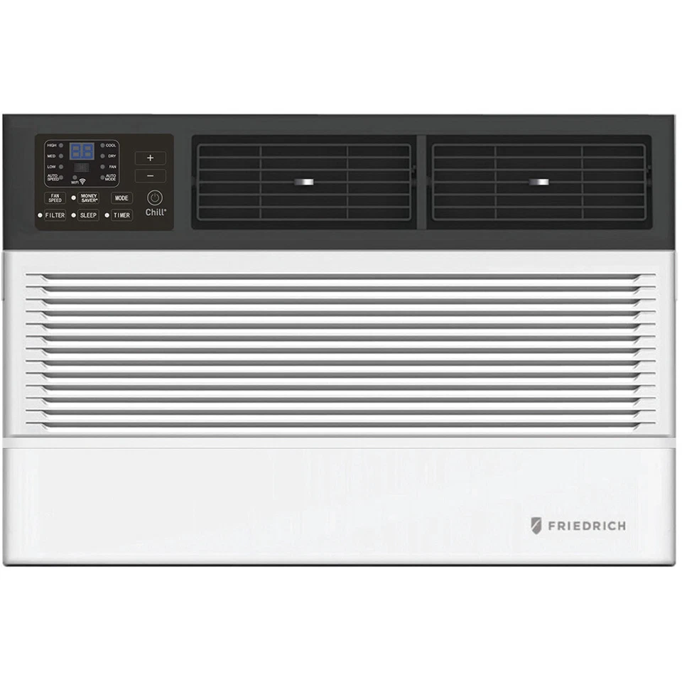 Friedrich 12000 BTU Smart WiFi Window Air Conditioner – 550 Sq Ft Cooling Area