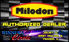 Milodon 30720 Engine Oil Pan, Stock Replacement, Front Sump, 5 qt, 8.25 in Deep