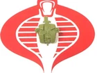 GI Joe Weapon Airtight Backpack 1985 Original Figure Accessory