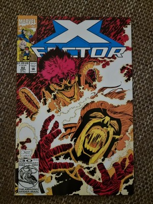 X-FACTOR Vol. 1 # 82 September 1992 MARVEL Comics - Sauron