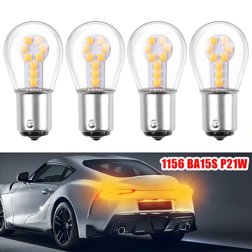 2/4x LED Car 1156 BA15S Tail Light Brake Light Indicator Light Bulb DC 12V - Picture 12 of 15