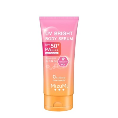 MizuMi UV Bright Body Serum Sunscreen Reduce Dark Spots SPF50+