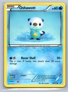 Oshawott 2011 Pokemon Black and White #28/114