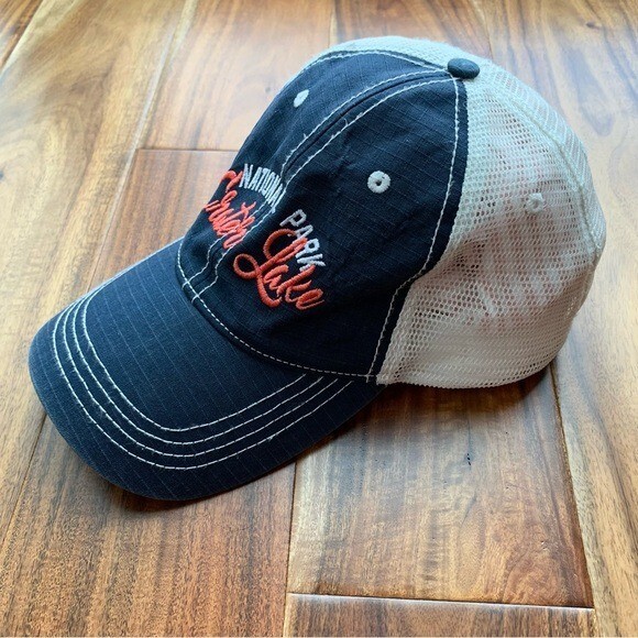 National Park Crater Lake Oregon Embroidered Adjustable Trucker