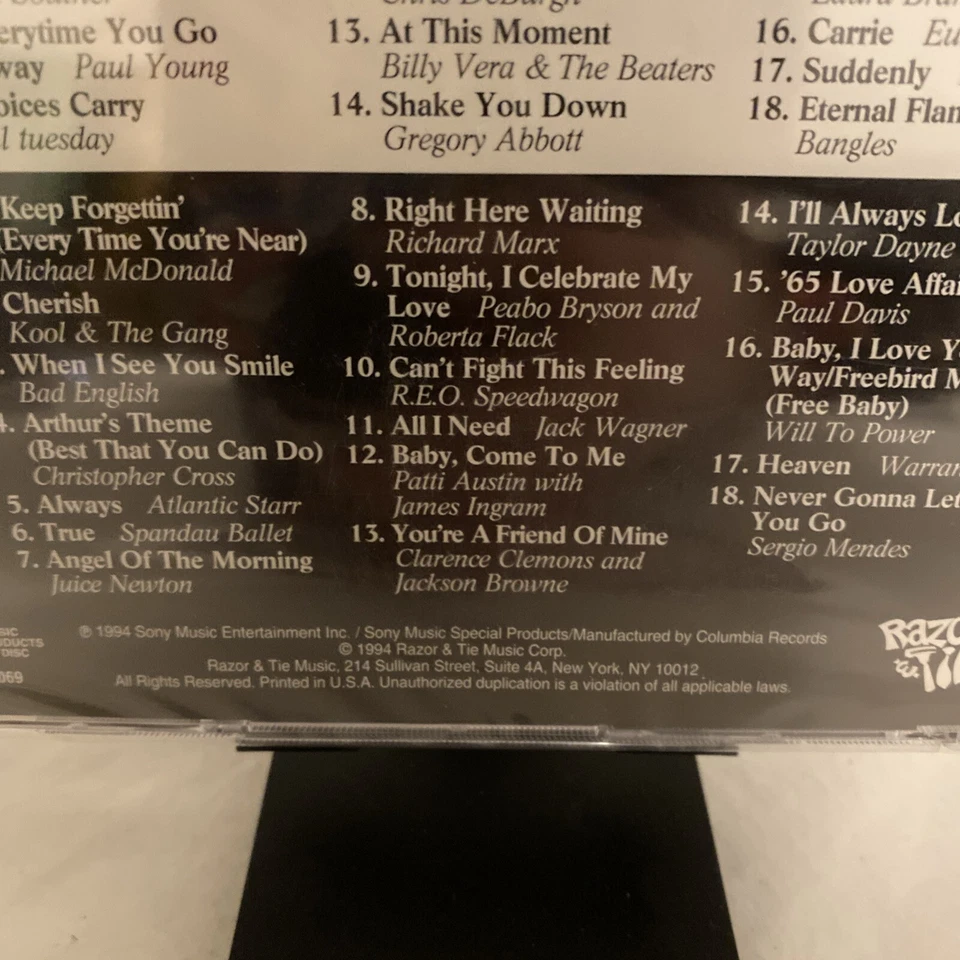 Forever 80-х 2 CD набор Нью-Йорк башни-близнецы обложка редкая винтажная сборник новый запечатанный - Изображение 3 из 4