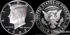 1993 S 90% Silver Kennedy Half Dollar Deep Cameo Gem Proof