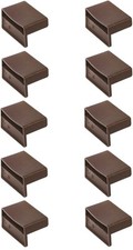 10x support lattes pour sommier 53mm plastique embout lit meuble flexible