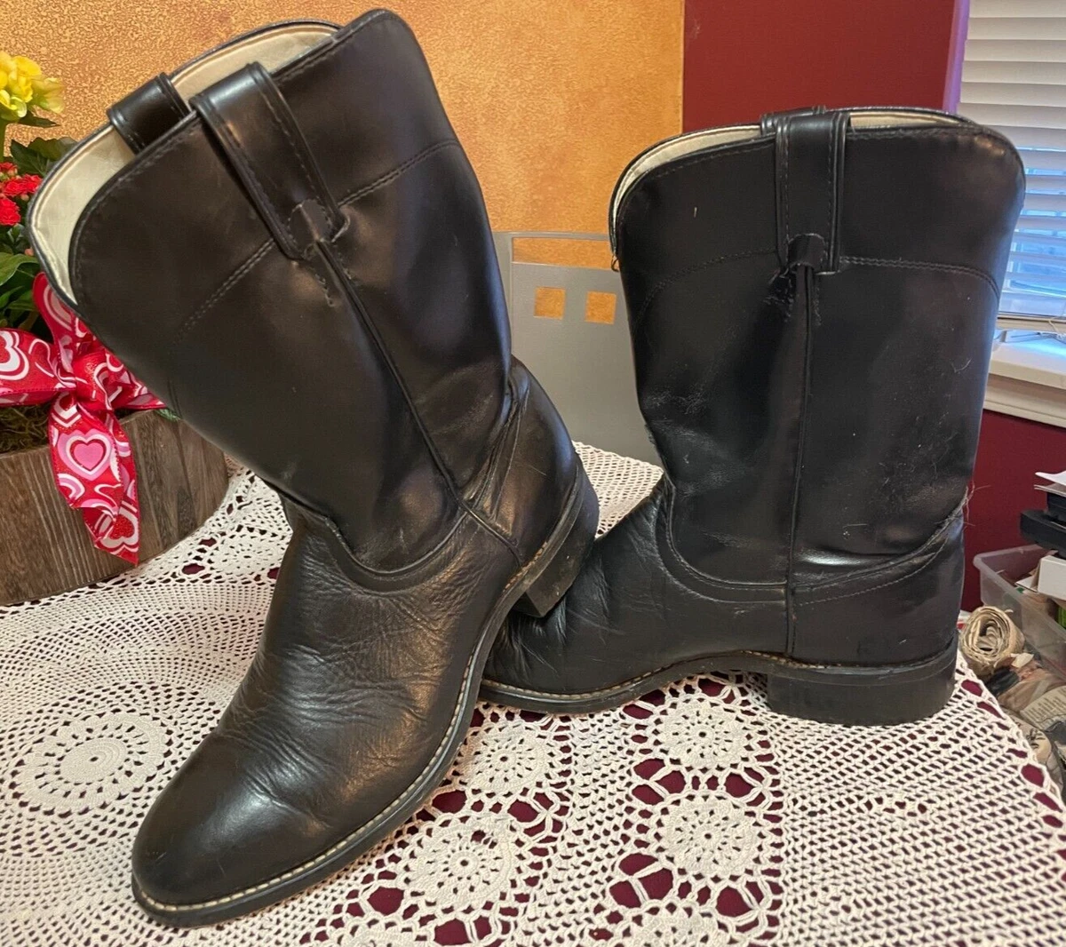 Laredo roper deals boots