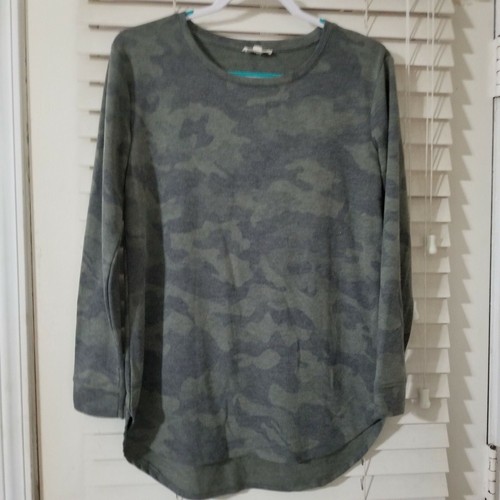 crewneck camo long sleeve T-shirt | eBay