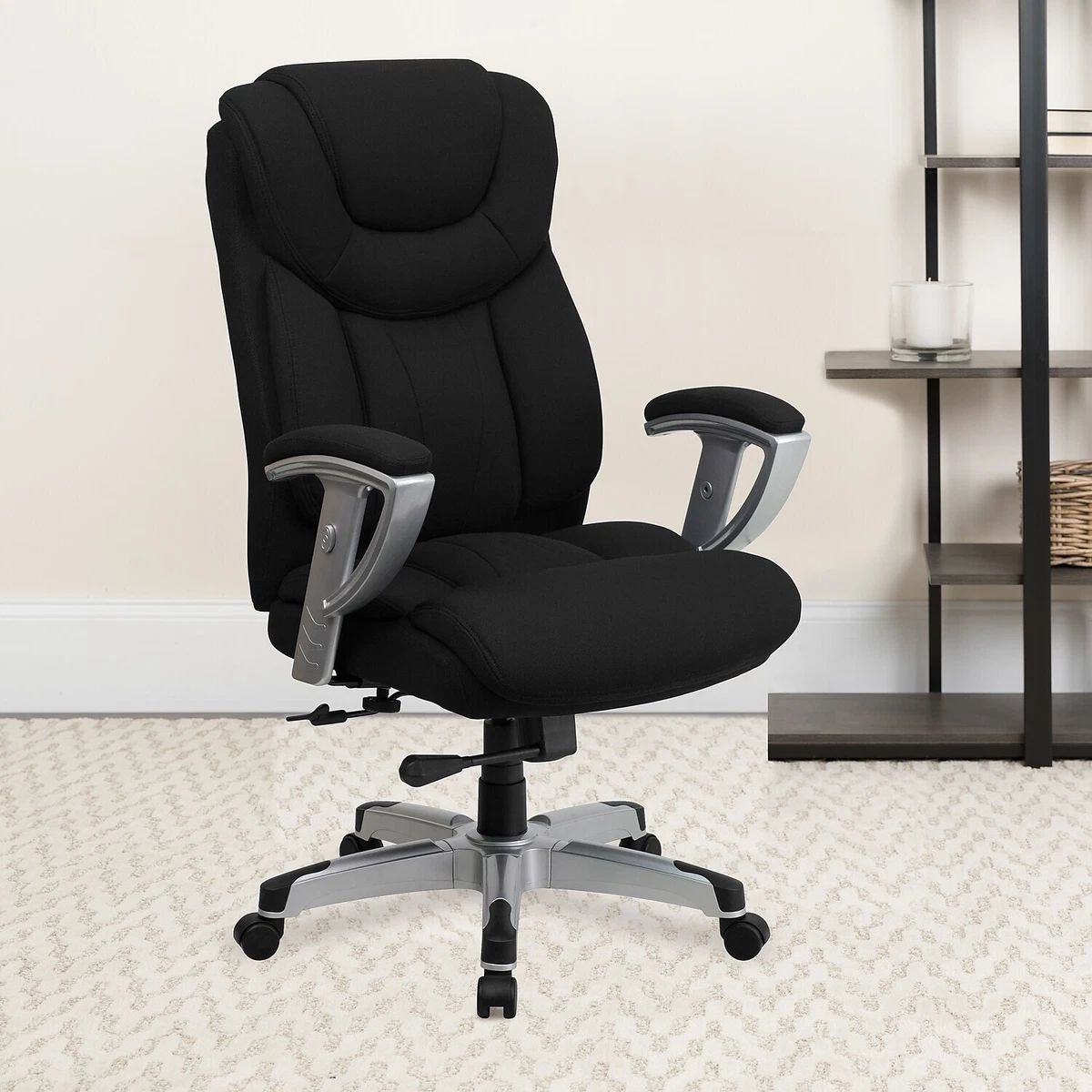 Flash Furniture Fabric Executive Big Tall Chair Black GO 1534