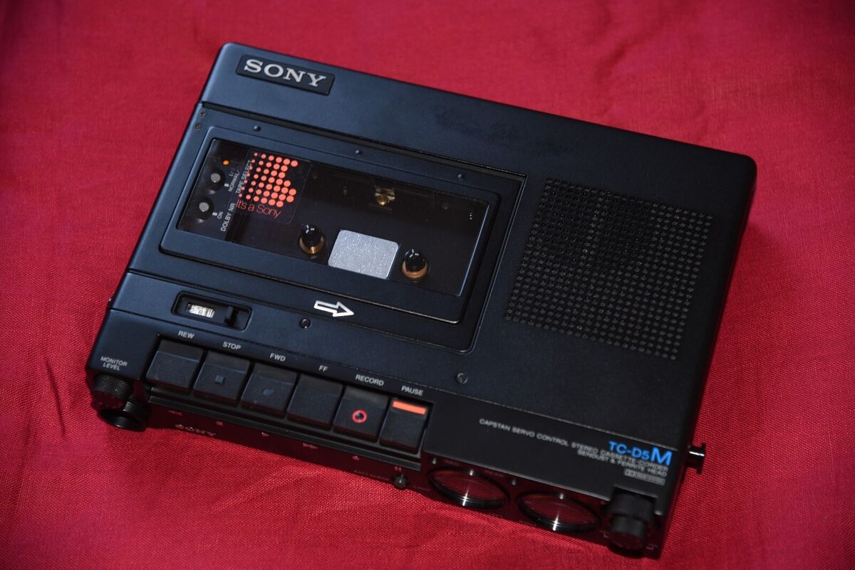 SONY TC-D5M Stereo Cassette Recorder