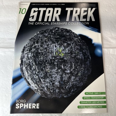 Star Trek Starship Collection Borg Sphere Magazine #10 Eaglemoss