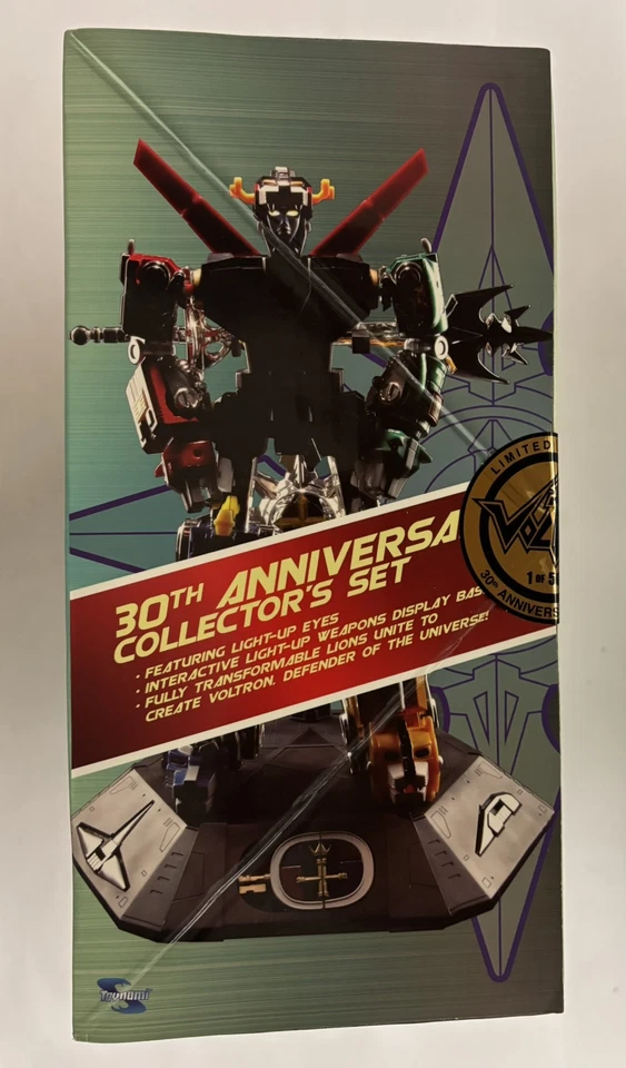 2014 SDCC Exclusive Toynami Voltron 30th Anniversary Gold LE 1 of 500 MISB - Image 4 of 4