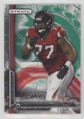 2014 Topps Strata Rookie Emerald 1/10 Ra'Shede Hageman #144 Rookie RC 2u3