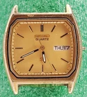 Q94 mens Vintage Seiko Tank 8123-5270 Vintage Quartz Watch Parts lot