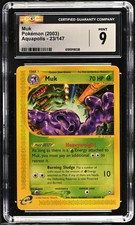 Muk 2003 Pokemon Aquapolis *Low Pop* CGC 9 #23/147 on eBay