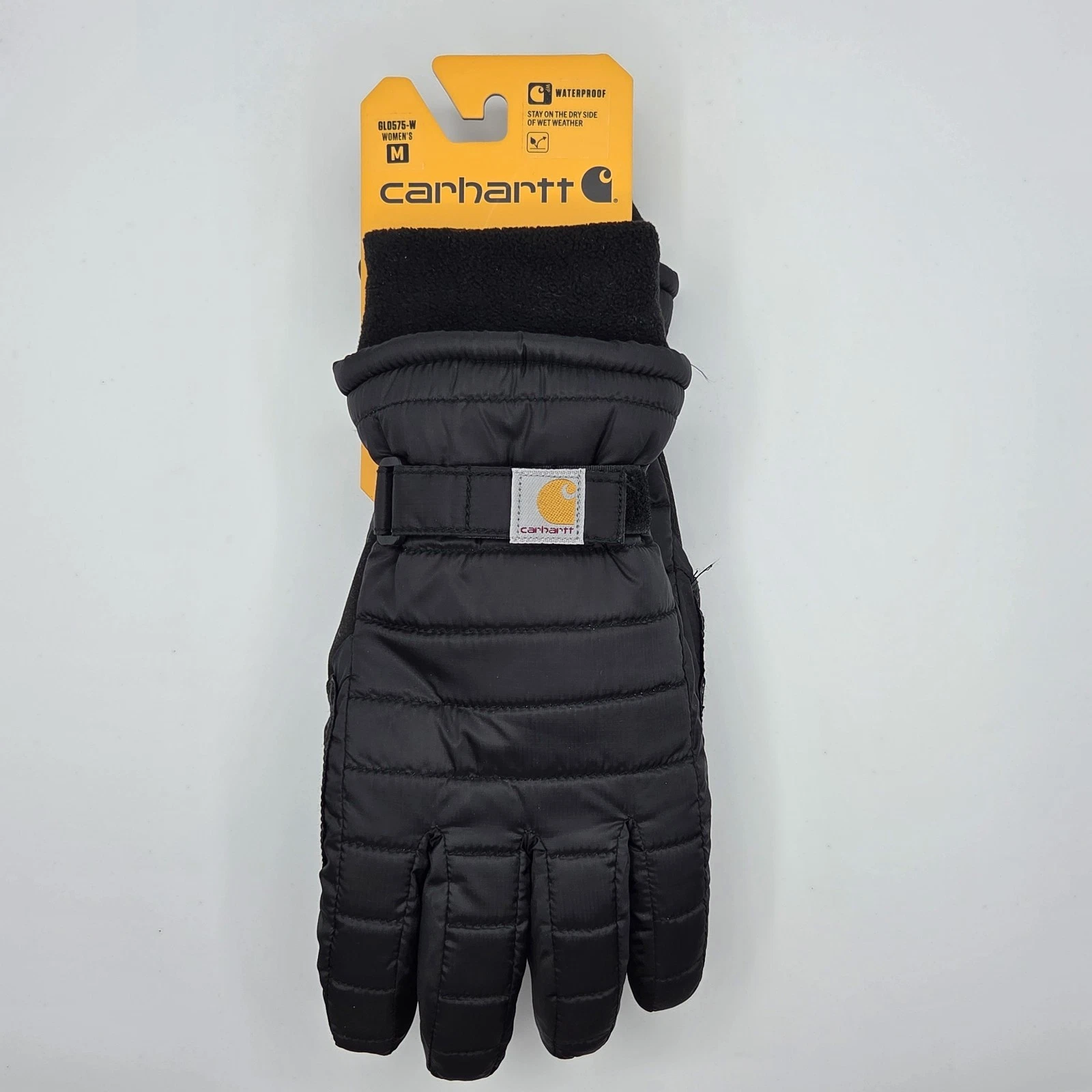 Carharrt Women's Medium M Waterproof Insulated Glove Black GL0575-W WA575-BLK