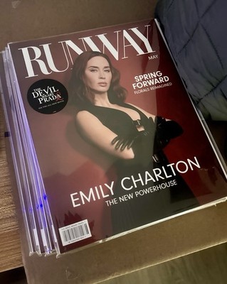 The Devil Wears Prada Magazine 2 Movie Runway Magazine Rare Emily