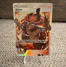 The Pokémon Company Kiawe Full Art 144/147 SM-Burning Shadows UR Holo Eng on eBay