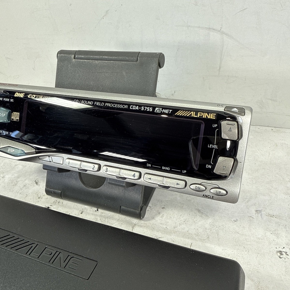 美品 ALPINE MDA-7755J & CDA-5755 ALPINE CDA-5755 MDA-7755J Rare CD Sound Field Processor MD