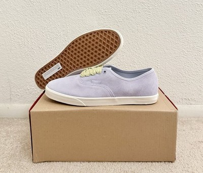 Vans Authentic Pro Low Halogen Blue/Lime Sherbert Fat Laces Women s Size 9