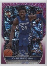 2022 Bowman U Chrome Fuchsia Mini-Diamond Refractor 83/150 Chris Livingston 1n1m