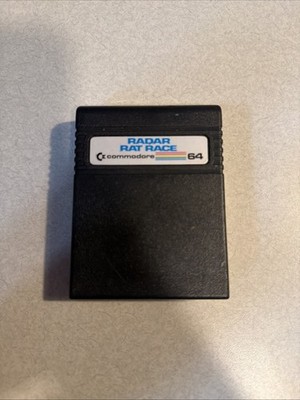 Commodore 64 Radar Rat Race Game Cartridge Only