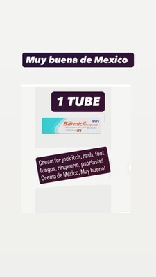 Crema MX  BARMACIL Muy Buena! Piel Seca, Hongos, 1xtubo, ringworm, flaky skin