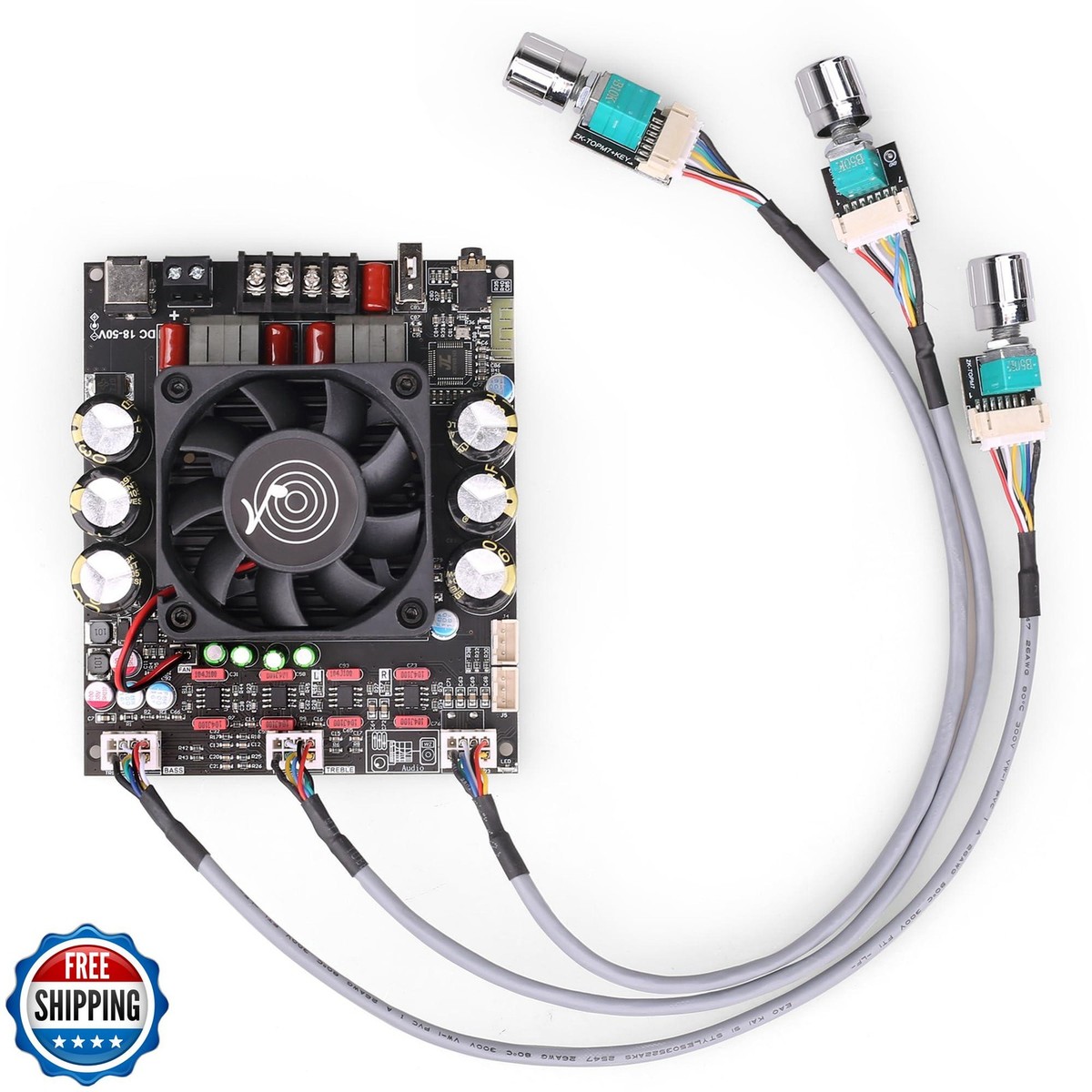 Wuzhi Audio ZK-3002T 300W+300W Stereo Power Amplifier Board with