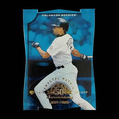 1998 Leaf Fractal Matrix Axis Die-cut /50 Neifi Perez