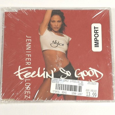RARE Jennifer Lopez Feelin' So Good Waiting For Tonight Single Import CD SEALED