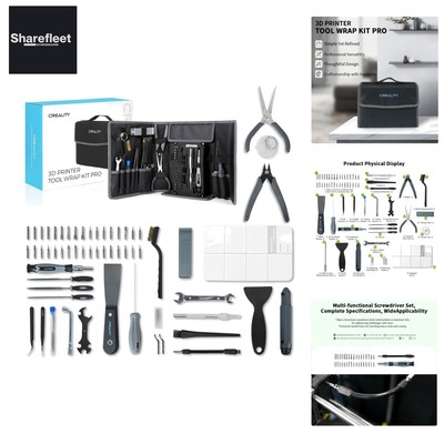 3D Drucker Tool Kit Pro Montage/Entfernen/Filament Schneiden Toolkit für Rein...