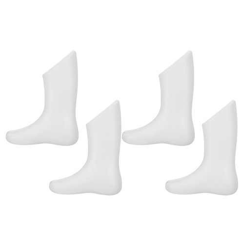 4 Stück Socken Ständer Simulation Fuß Form Kleid Schaufensterpuppe für Kinder Schuhregal - Bild 5 von 20