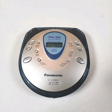 Tested   PANASONIC SL-SV600J PORTABLE CD PLAYER No Accessories Included