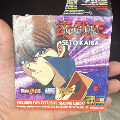 4kids yugioh cards Yu-Gi-Oh! Seto Kaiba Exclusive 2 Trading Cards 4Kids Mighty Kids Meal  English