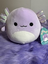 Squishmallows Deep Sea Squad Monica the Purple Axolotl 8" NWT OG Classic