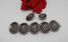 Vintage Gray Imitation Pearl Bracelet & Earrings Set  Set   CAT RESCUE — photo 2