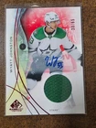 2024-25 Upper Deck SP Game Used Jersey Patch Auto Wyatt Johnston #53 Auto