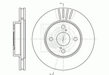 Disque de frein Toyota CRESSIDA