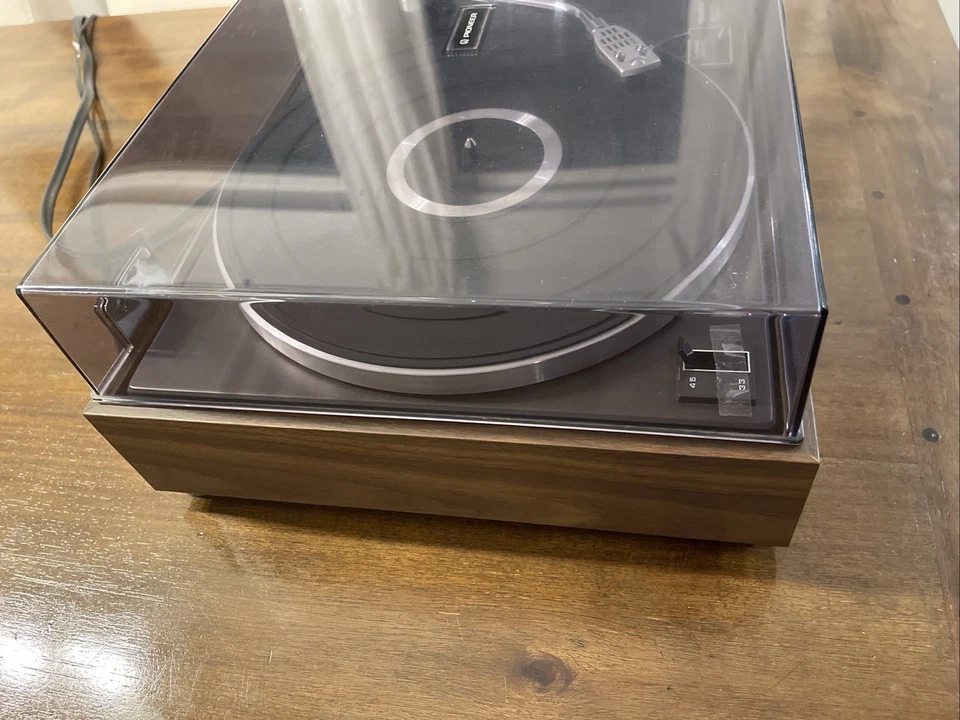 Tocadiscos Pioneer PL-12D II - Totalmente Funcionando - De Colección Ver Video Foto 4 de 4