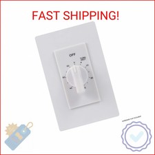UltraPro 60-Minute In-Wall Spring Wound Countdown Timer Switch, Mechanical Timer
